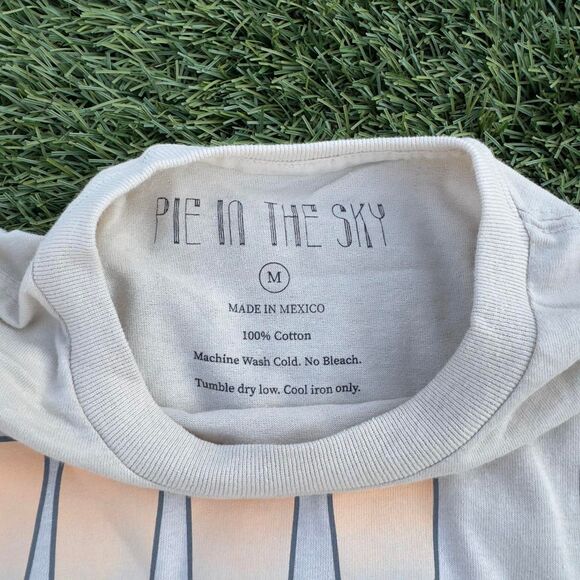 Washed Cream Wild West Graphic T-Shirt - Picture 3 of 3